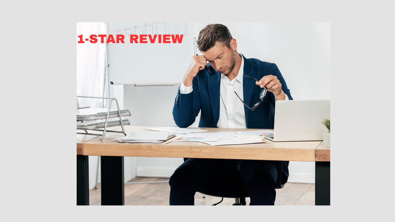 Small business owner affected by fake negative reviews online”